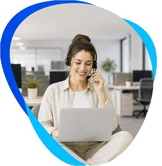 AI seller for contact centers illustration