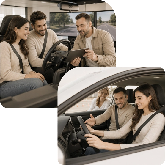 AI assistant qualifying a driving course enquiry